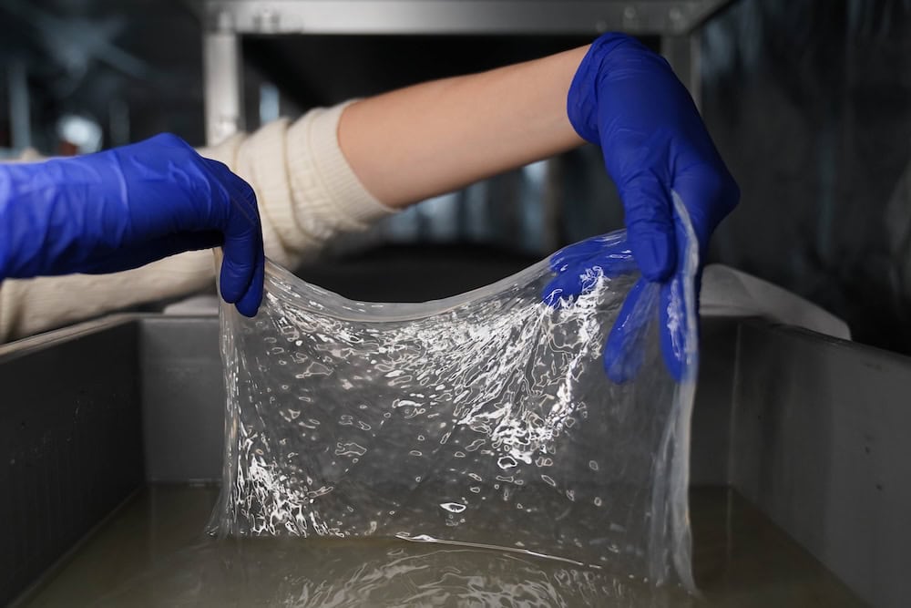 Bakterien verwandeln organische Abfälle in umweltfreundliche und hochfunktionale Nanocellulose – ganz ohne Baumfällung. Credit: Whitney Laurence Bründler