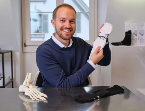 Socken mit Patentschutz für Füsse mit speziellen Bedürfnissen